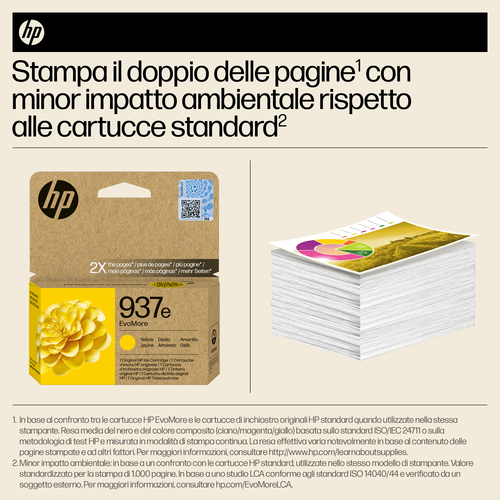 HP 937e – Cartuccia giallo originale