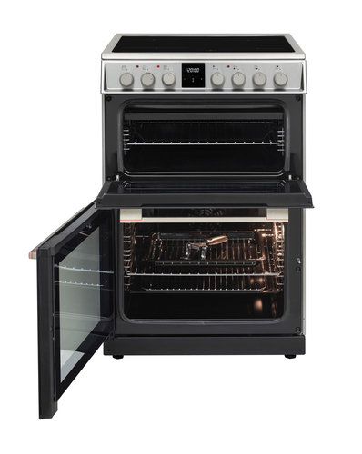 Sharp KF-66DVDD04IM1K-EN cooker Electric Ceramic hob Stainless steel – image 6