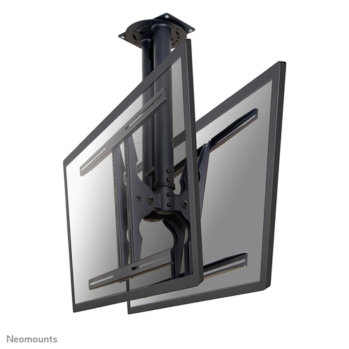 Neomounts PLASMA-C100D Dual monitor/TV mount ceiling 37-75" - h 67-107 cm