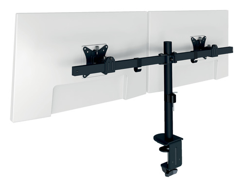 Leitz Ergo Dubbele Monitorarm zwart