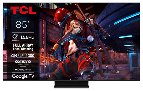 TCL QLED870 85QLED870 TV 2.16 m (85") 4K Ultra HD Smart TV Black 1300 cd/m² – image 1