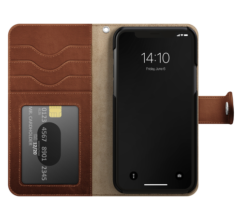 iDeal of Sweden Magnet Wallet+ iPhone Xs Max Brown – image 3