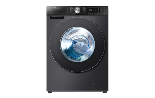 Hisense 5S Series Auto Dosing WF5S1245BB WiFi-enabled 12 kg 1400 Spin Washing Machine - Black - image 2
