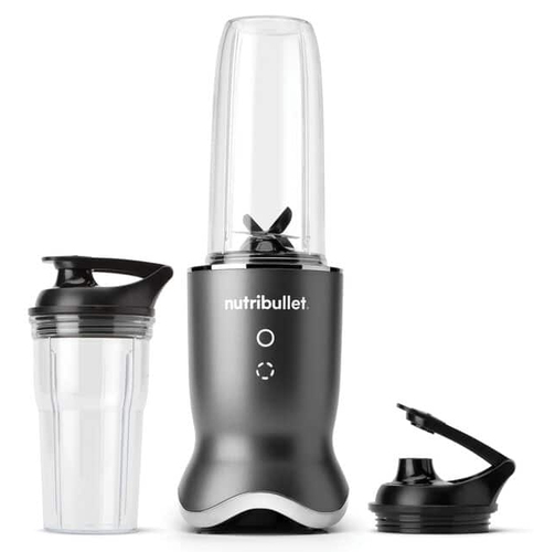 NutriBullet NB1206DGCC 0.9 L Tabletop blender 1200 W Metallic, Transparent