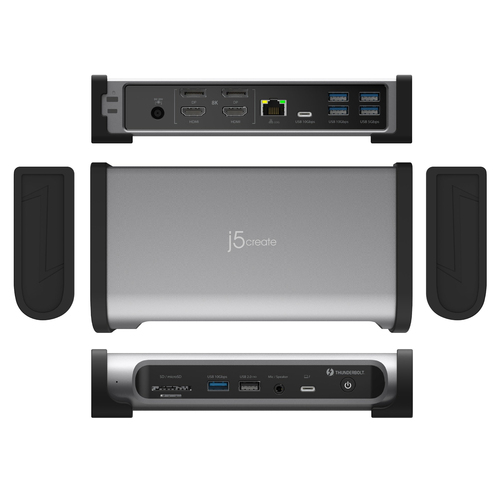 j5create JTD568 mobile device dock station Universal Grey – image 4