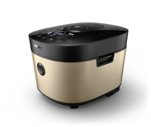 Philips Avance Collection HD2298/11 kiirkeedupott 5 l Must, Kuld 1500 W