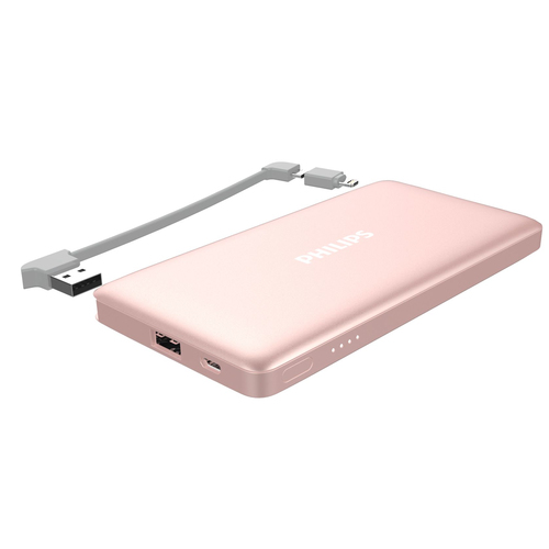 Philips DLP6101RG/11 akupank 10000 mAh Roosa