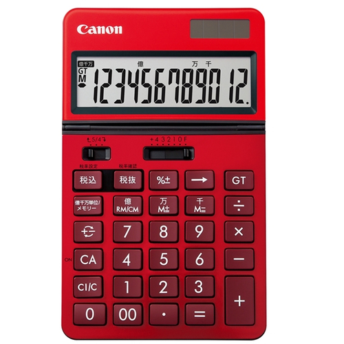 Canon KS-1220TU kalkulaator Tasku Tavaline kalkulaator Punane