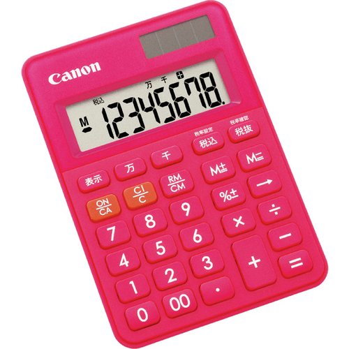 Canon LS-80TU-RD kalkulaator Lauaarvuti Tavaline kalkulaator Punane