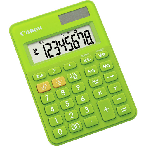 Canon LS-80TU-GR kalkulaator Lauaarvuti Tavaline kalkulaator Roheline