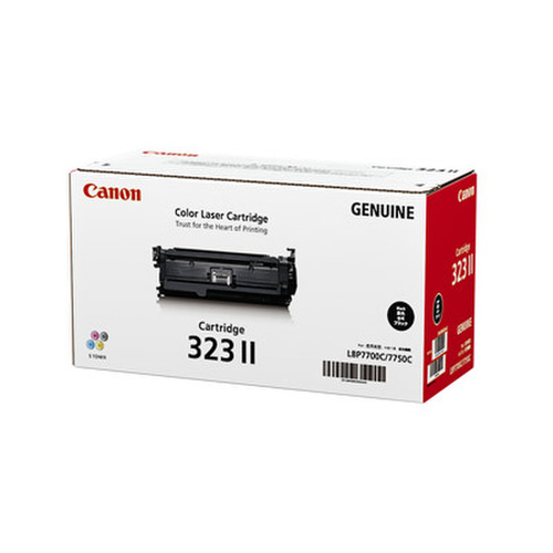 Canon 323 II toonerikassett 1 tk Originaal Must