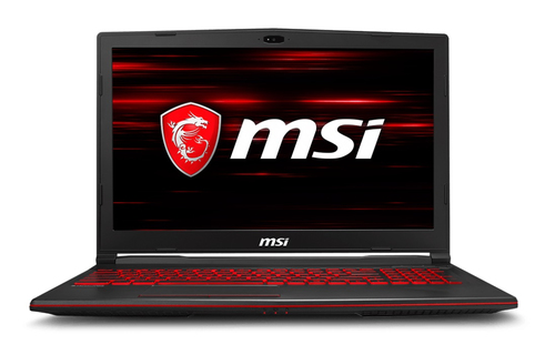 MSI Gaming GL63 8RC-043AU sülearvuti, 15.6", Core i7-8750H, 16 GB RAM, 1.13 TB HDD, GTX 1050
