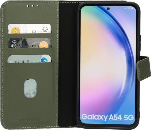 Mobiparts Leather 2 in 1 Wallet Case Samsung Galaxy A54 (2023) Green – image 2