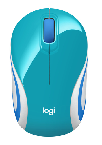 MOUSE LOGITECH MINI INALAM M187 TEAL 910-005363 - Código: 910-005363 | Compra en Guadalajara