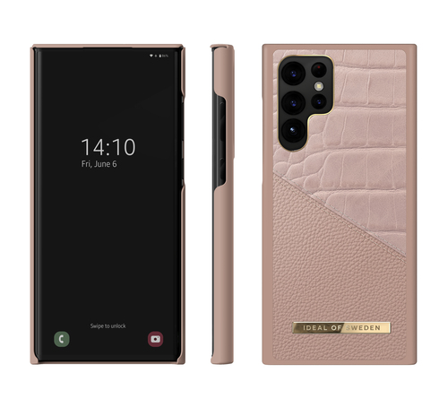 iDeal of Sweden Atelier Case Galaxy 22U Rose Smoke Croco – image 2