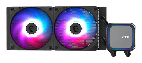 Msi Mag Coreliquid A13 240 Argb Aio 240mm Liquid Cooler - Black - image 2