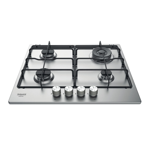Hotpoint PPH 60P D/IX Нержавеющая сталь Встроенный 59 cm Газовый 4 зона(ы)