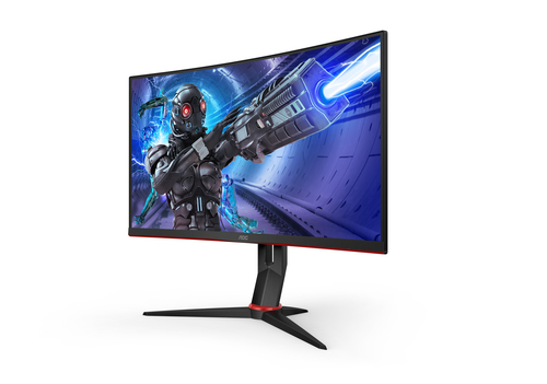 AOC G2 CQ32G2S pantalla para PC 81,3 cm (32") 2560 x 1080 Pixeles UltraWide Full HD LCD Negro, Rojo imagen 7