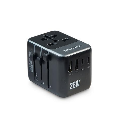 Verbatim 32122 mobile device charger Universal Black AC Fast charging Indoor