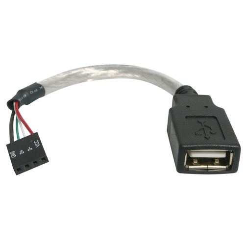 CABLE 15CM ADAPTADOR EXTENSOR  USB A IDC 4PIN PLACA MADRE - Startech.com