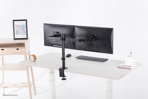 Neomounts by Newstar monitor desk mount. Mounting: Clamp/Bolt-through, Maximum weight capacity: 8 kg, Minimum screen size: