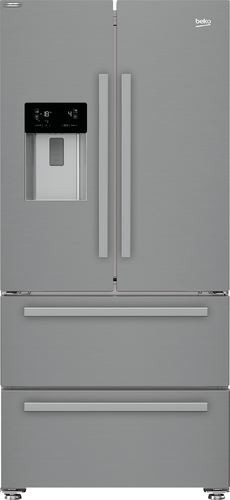 Beko GNE60542DXPN side-by-side холодильник Отдельно стоящий 539 L Нержавеющая сталь