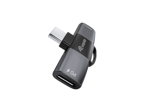Equip 133479 tussenstuk voor kabels USB-C 2 x USB-C Grijs, afbeelding 3