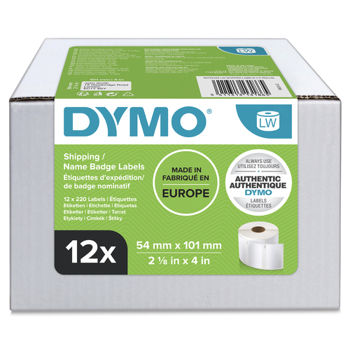 Dymo Label Writer Shipper Labels 12 Rolls - image 1