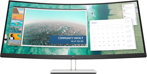 HP Monitor E344c curvo de 34" – image 1