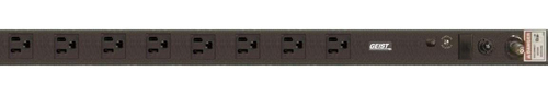 Vertiv Geist NSVKN080-101S15 power distribution unit (PDU) 8 AC outlet(s) 0U Black