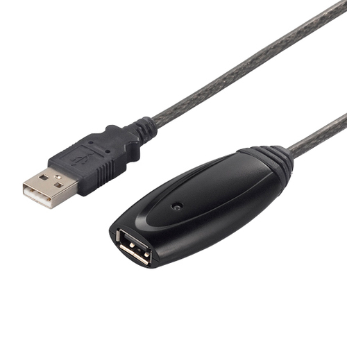 Buffalo BSUAAR250BS USB-kaabel USB 2.0 5 m USB A Must