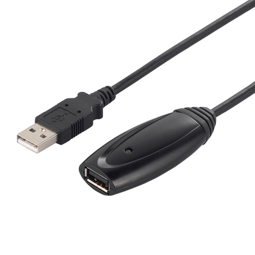 Buffalo BSUAAR250BK USB-kaabel USB 2.0 5 m USB A Must