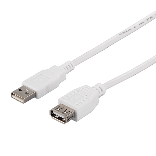 Buffalo BSUAA230WH USB-kaabel USB 2.0 3 m USB A Valge