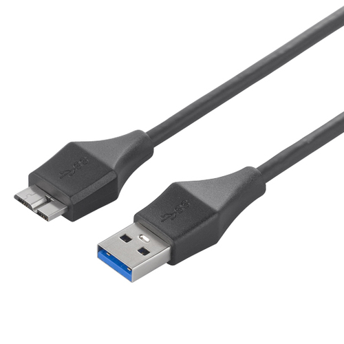 Buffalo 3m, USB3.0 USB-kaabel USB 3.2 Gen 1 (3.1 Gen 1) USB A Micro-USB B Must