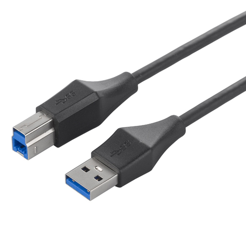 Buffalo BSUABU330BK USB-kaabel USB 3.2 Gen 1 (3.1 Gen 1) 3 m USB A USB B Must