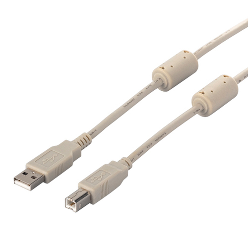 Buffalo BSUABFC220IV USB-kaabel USB 2.0 2 m USB A USB B Valge