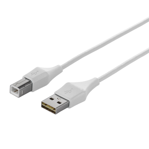 Buffalo BSUABDU230WHA USB-kaabel USB 2.0 3 m USB A USB B Valge