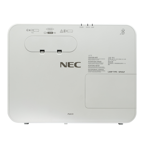 NEC P603X Standard throw projector 6000 ANSI lumens 3LCD XGA (1024x768) White – image 6