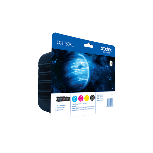 Brother LC-1280XLVALBP – Multipack nero + ciano + magenta + giallo originale