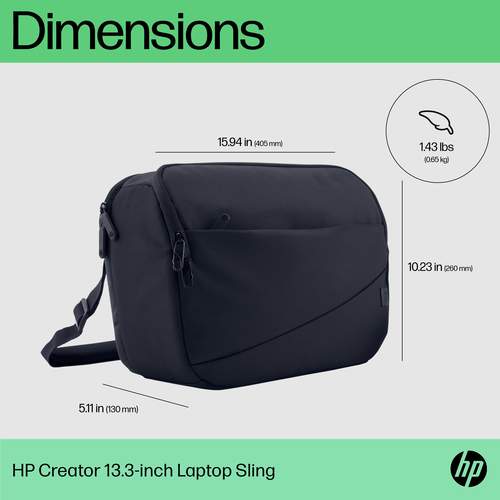 HP Creator 13.3 Dark NavyLaptop Sling – image 3