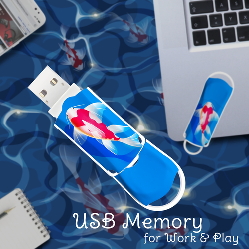 Integral 128GB USB3.0 DRIVE XPRESSION KOI FISH – image 7