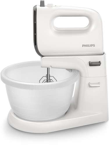 Philips Viva Collection HR3746/00 mixer Stand mixer 450 W Grey, White