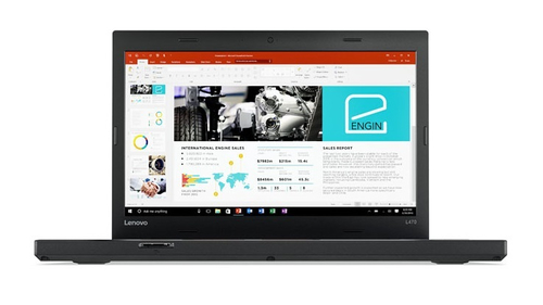 Lenovo Portátil - Lenovo ThinkPad L470 20JVS0PB00 35,6 cm (14") LCD - Intel Core i5 (6ª generación") i5-6200U Dual-core (2 Core) 2,30 GHz - 8 GB DDR4 SDRAM - 256 GB SSD - Windows 7 Professional 64-bit (Inglés) Actualizable a Windows 10 Pro - 1366 x 768 - Negro - Intel HD Graphics 520 DDR4 SDRAM - 4G - LTE Advanced - Bluetooth - Español Teclado - Compatibilidad con WWAN - Cámara Frontal/Cámara Web - IEEE 802.11ac - Ethernet - Red (RJ-45) - 3 x Puertos USB 3.0 - Mini Displ