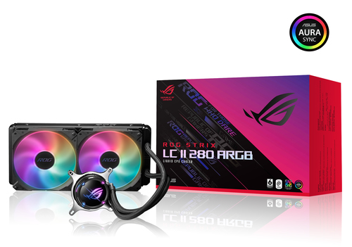 Asus ROG Strix LC II 280 ARGB - Waterkoeler, afbeelding 2