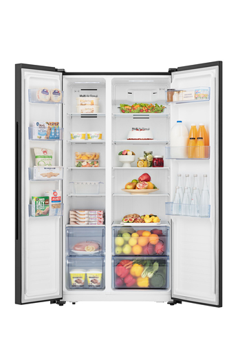 Hisense RS670N4GBE side-by-side refrigerator Freestanding – image 4