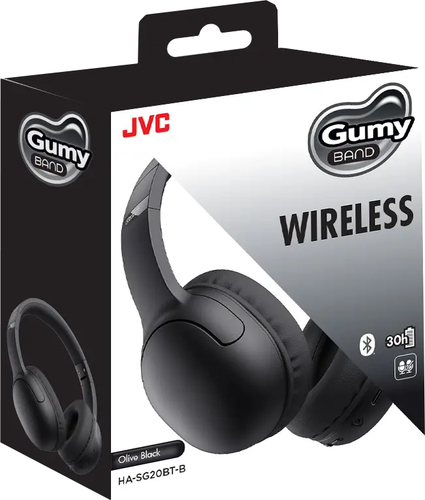 JVC HASG20BTB On-ear hoofdtelefoon Zwart, afbeelding 4