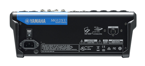 Yamaha MG12XU audio mixer 12 channels – image 3