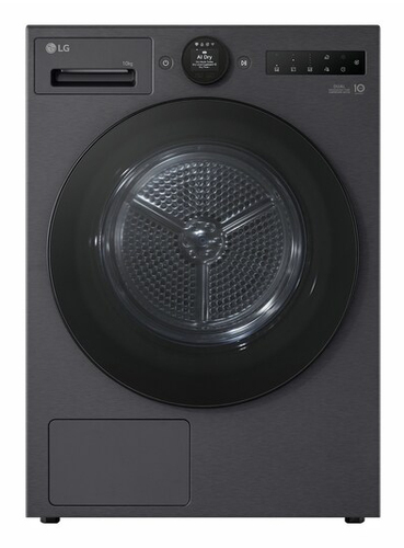 LG RT10X8B Warmtepompdroger Zwart