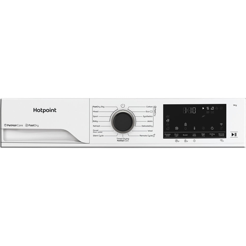 Hotpoint C HD 94M Wbs UK - White 9KG Tumble Dryer - Heat Pump White - image 6