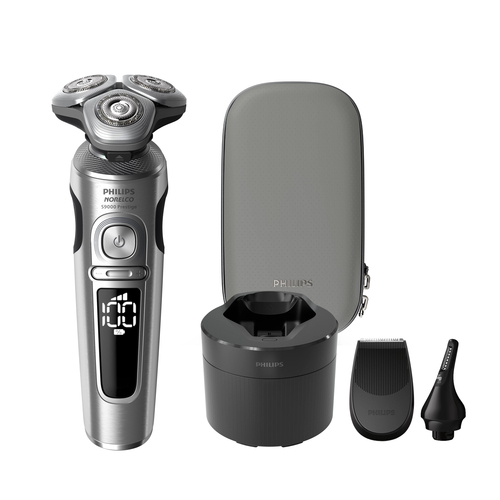 Philips SP9842/85 men's shaver Rotation shaver Trimmer Chrome